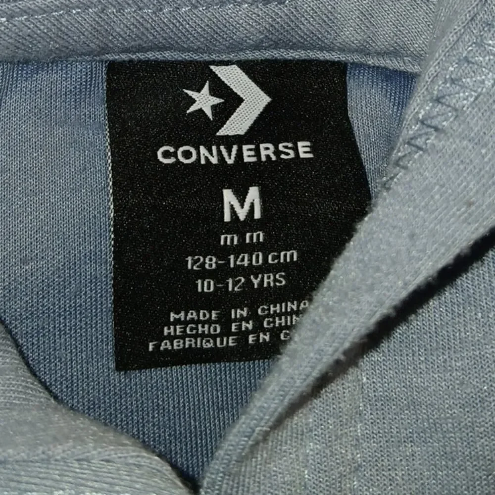 Converse All Star Girls Blue Hoodie - Youth Size Medium